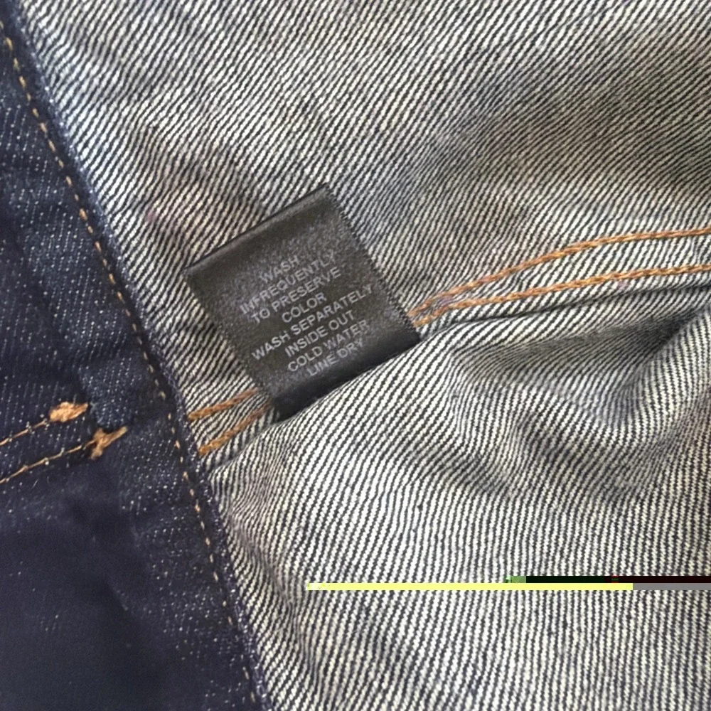 Todd Snyder White Oak Cone Mills Selvage Denim Jacket Men's XL Dark Indigo USA